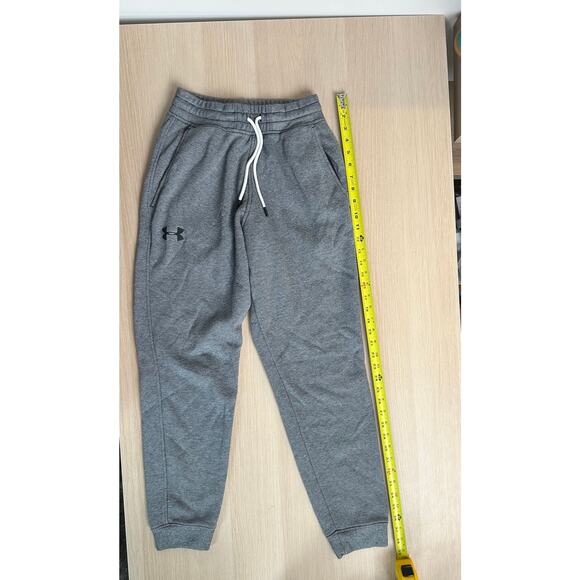 Under Armour Grey Fleece Sweat Pant - Size Small - Picture 2 of 8